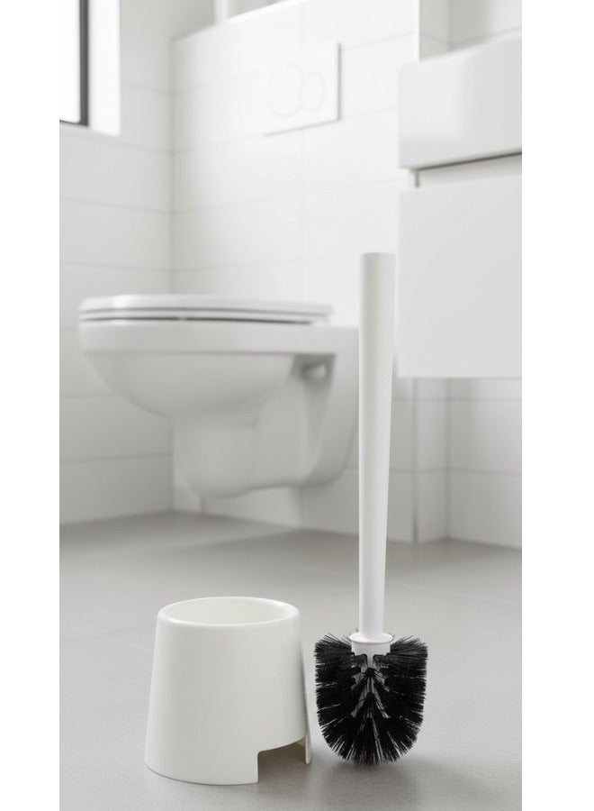 أيكيا طقم فرشاة مرحاض عصري مع حامل - تصميم فعال وصحي لحمامات المنزل والمكتب - Image 2